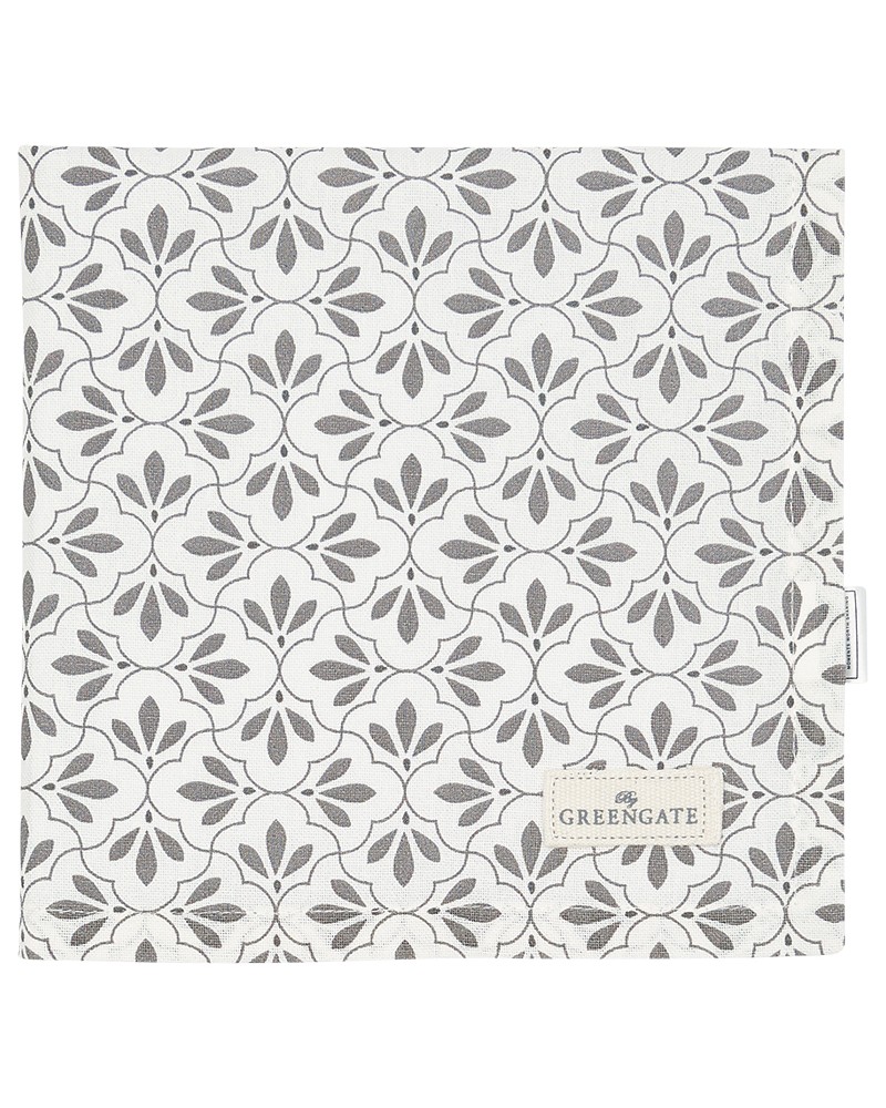 Serviette de table - Greengate - Carina grey