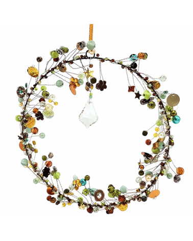 Cercle de perles scintillante - Noï -AM22387