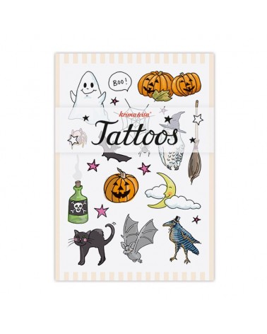 Tatouages d'Halloween - Krima et Isa - 14186