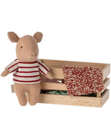 Bébé cochon dans sa caissette - Maileg - 16-3988-00