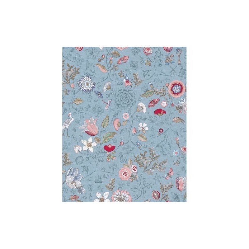 Papier peint - Spring to life - Bleu - ref 375005