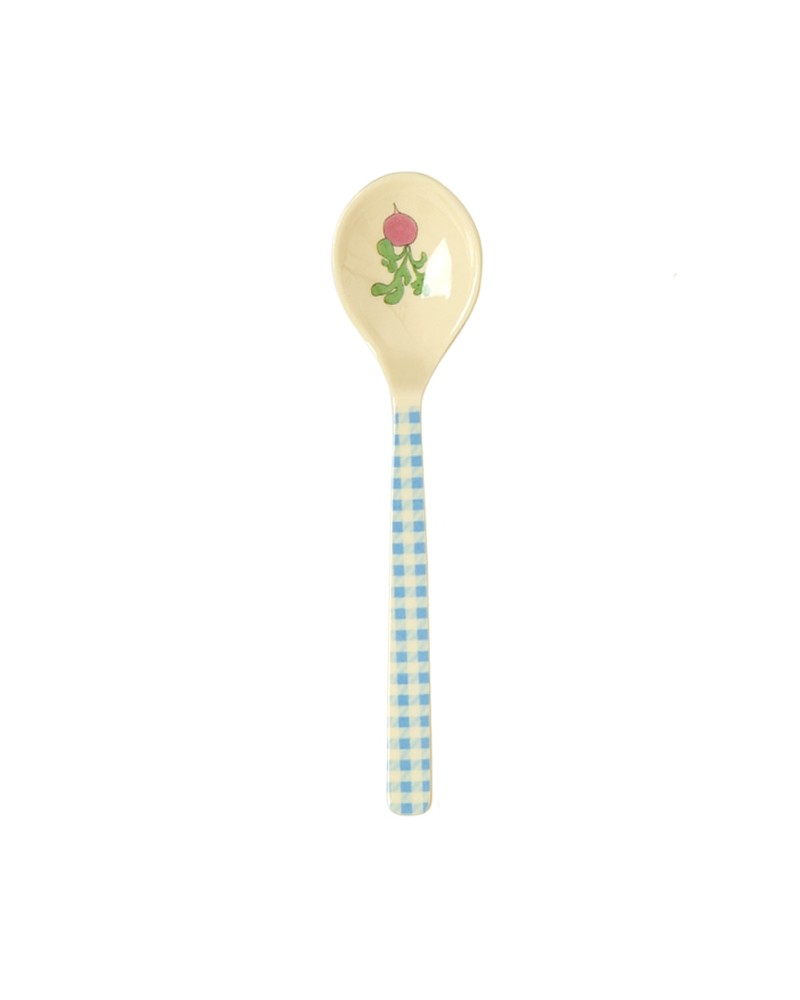 Ravishing Rice Petite cuillère Rice en mélamine motif ravishing radish à carreaux