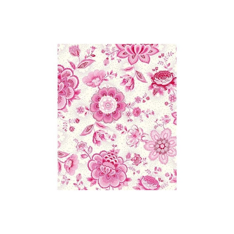 Papier peint - Folklore Chintz - Pink - ref 341010