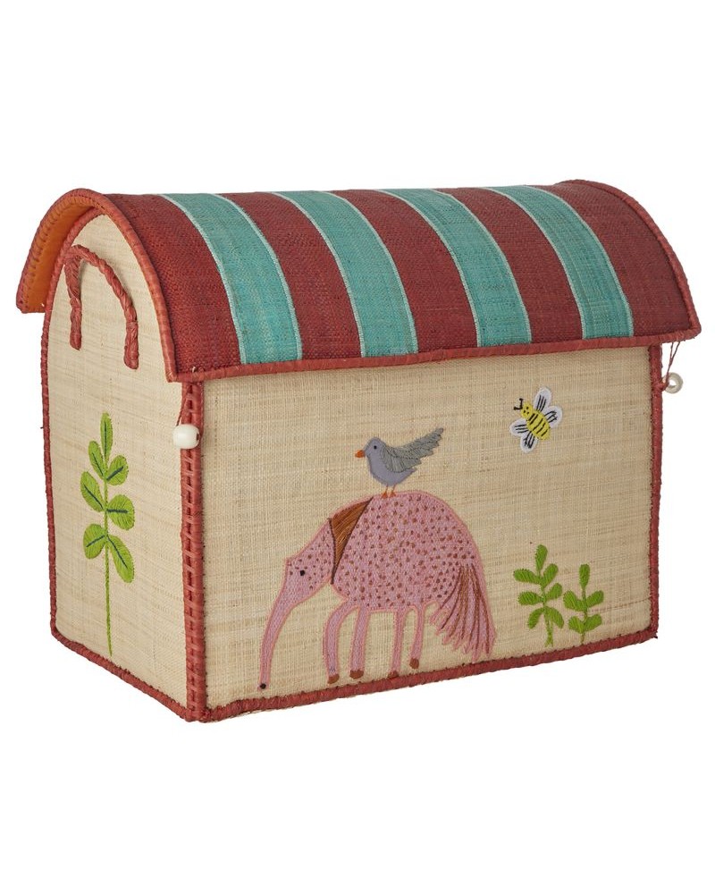 Maison Range Jouets - Rice - Sweet jungle - Moyen modèle - BSHOU-MSWJUN