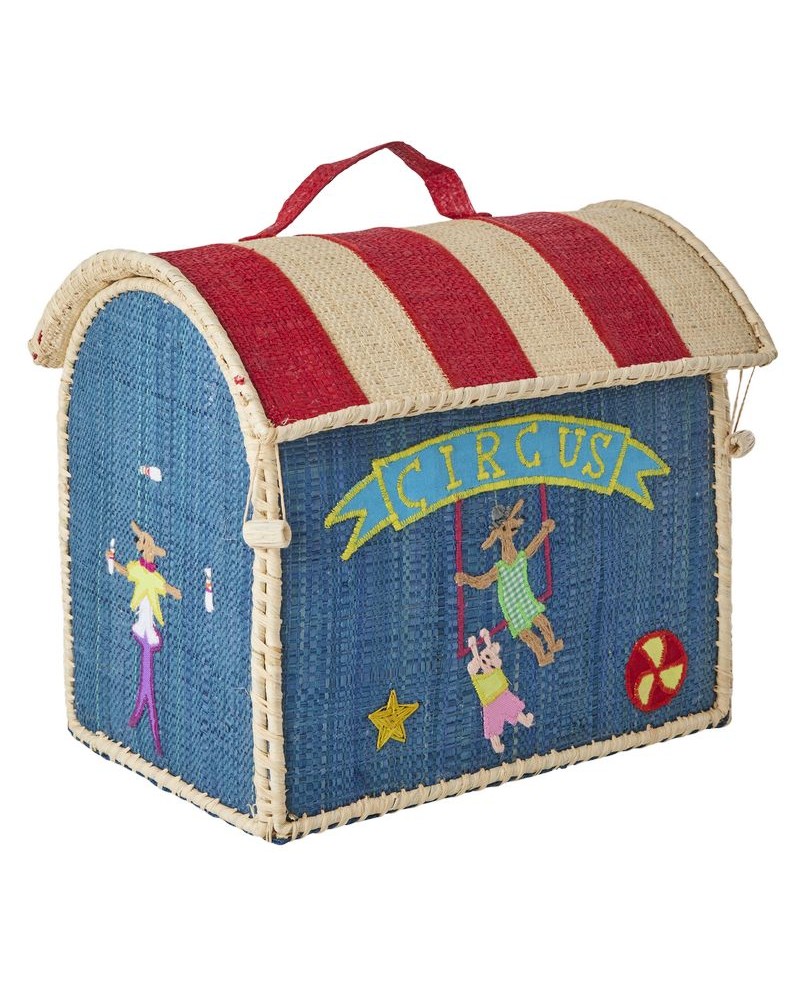 Petit sac coffre à jouets - Rice - Circus - KIBAG-CIRCUS