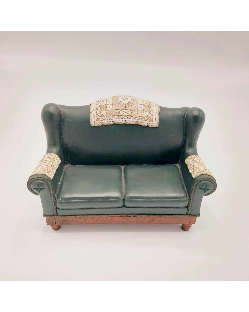 Canapé 2 places - à oreils Vert