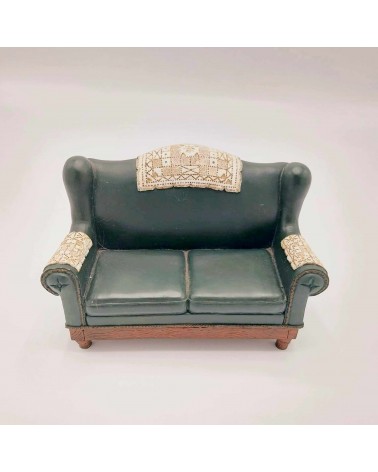 Canapé 2 places - à oreils Vert