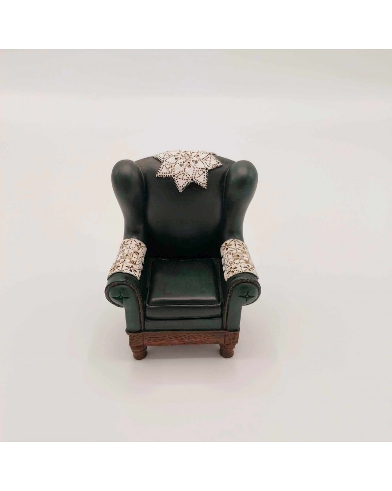 Fauteuil miniature - à oreilles Vert