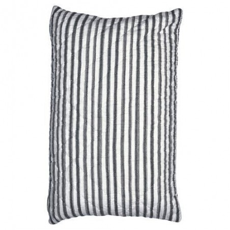 Housse de coussin - Amanda dark grey stripe - Greengate