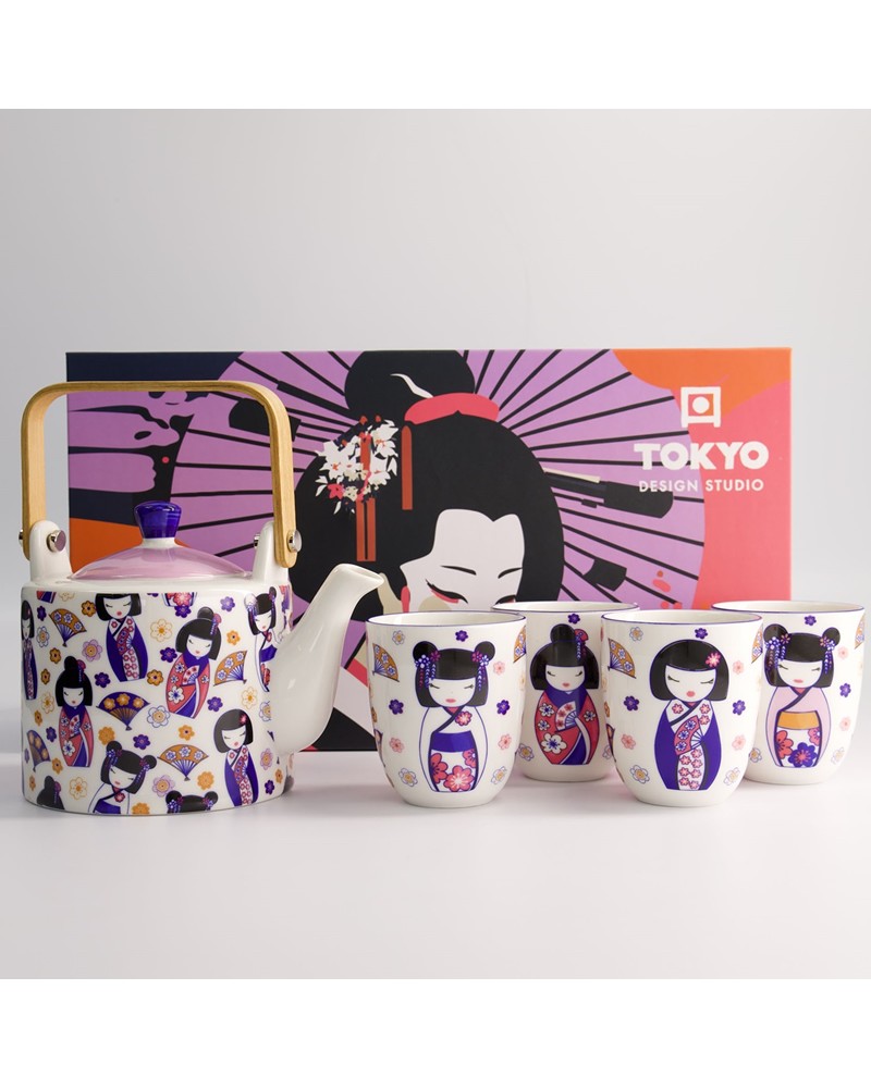Coffret Ensemble à thé - Tokyo Design - Kawaii Maiko - 21772
