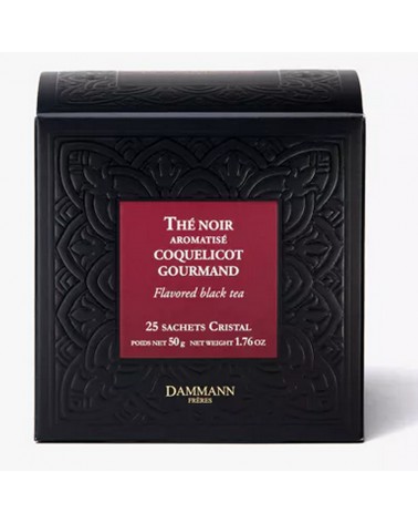 Coquelicot Gourmand - 25 sachets Cristal - Dammann Frères