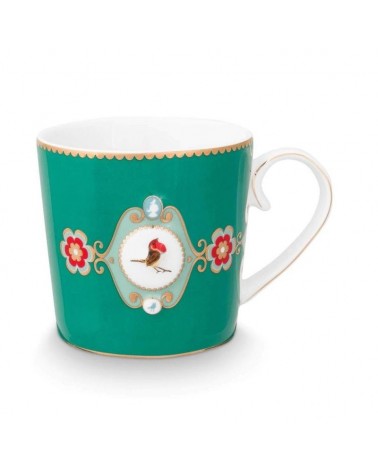 Petite tasse - Love Birds Emeraude - Pip Studio - 15 cl