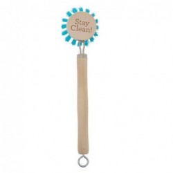 Brosse en bois - Rice - Bleu clair