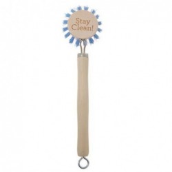 Brosse en bois - Rice - Bleu foncé