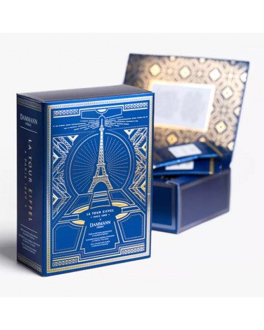 Coffret Tour Eiffel - 20 sachets de thés et infusions - Dammann Frères - 2705
