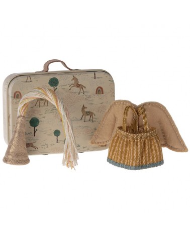 Tenue de fée dans sa valisette - taille petite soeur - Maileg - 17-4102-00