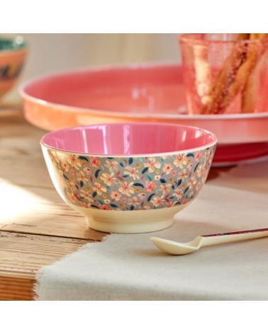Bol Mélamine - Rice - Sandy Flower