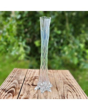 Vase étiré - 25cm - torsadé