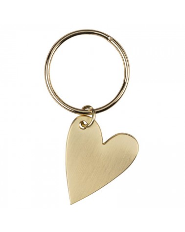 Porte clé - Coeur - Rader - métal- 17259