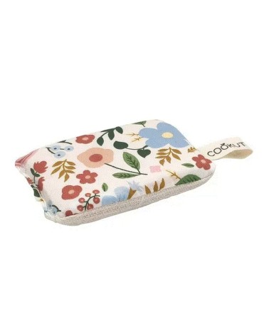 Set de 2 eponges lavables - Cookut - Fleurs bleues