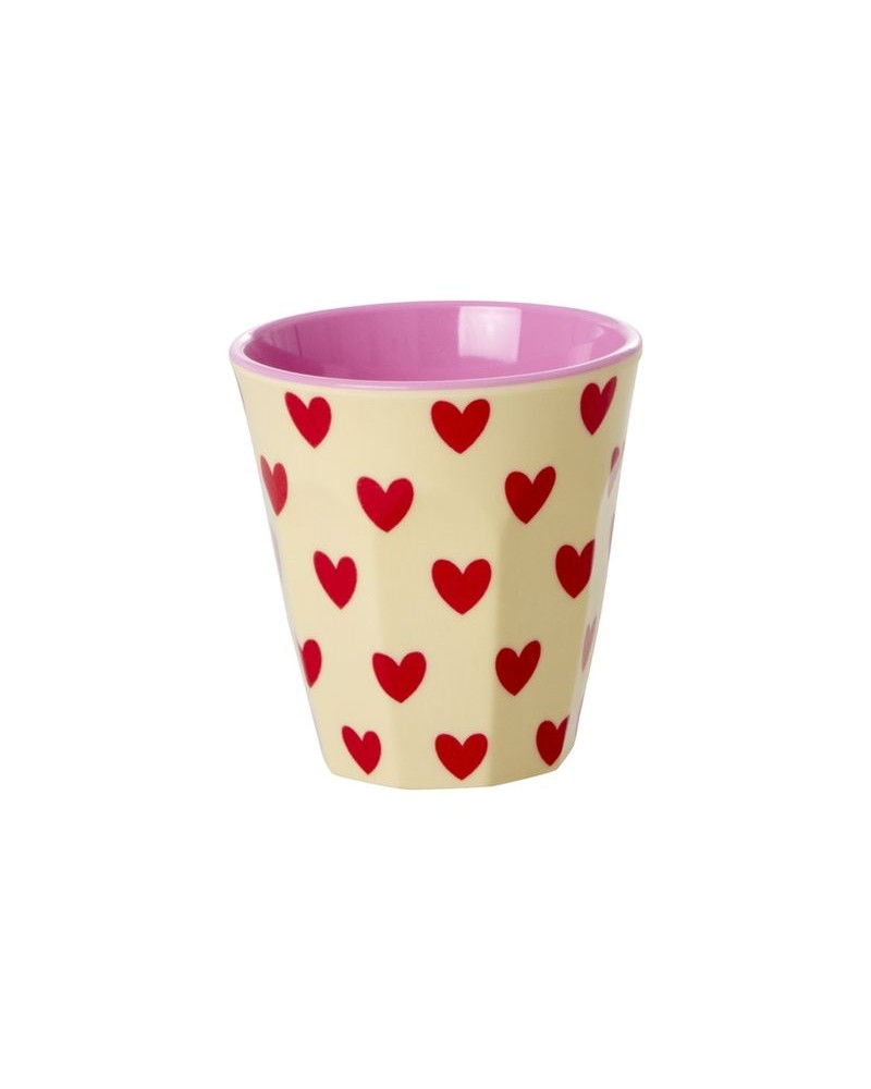 Gobelet expresso Mélamine - Rice - Darling hearts - 80ml - MELCU-EDAHE