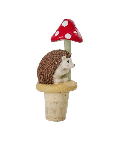 Bouchon - hérisson et champignon - Rice - REWIS-POR