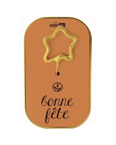 Wondercake - bonne fête - Etoile - Wondercandle - 20234