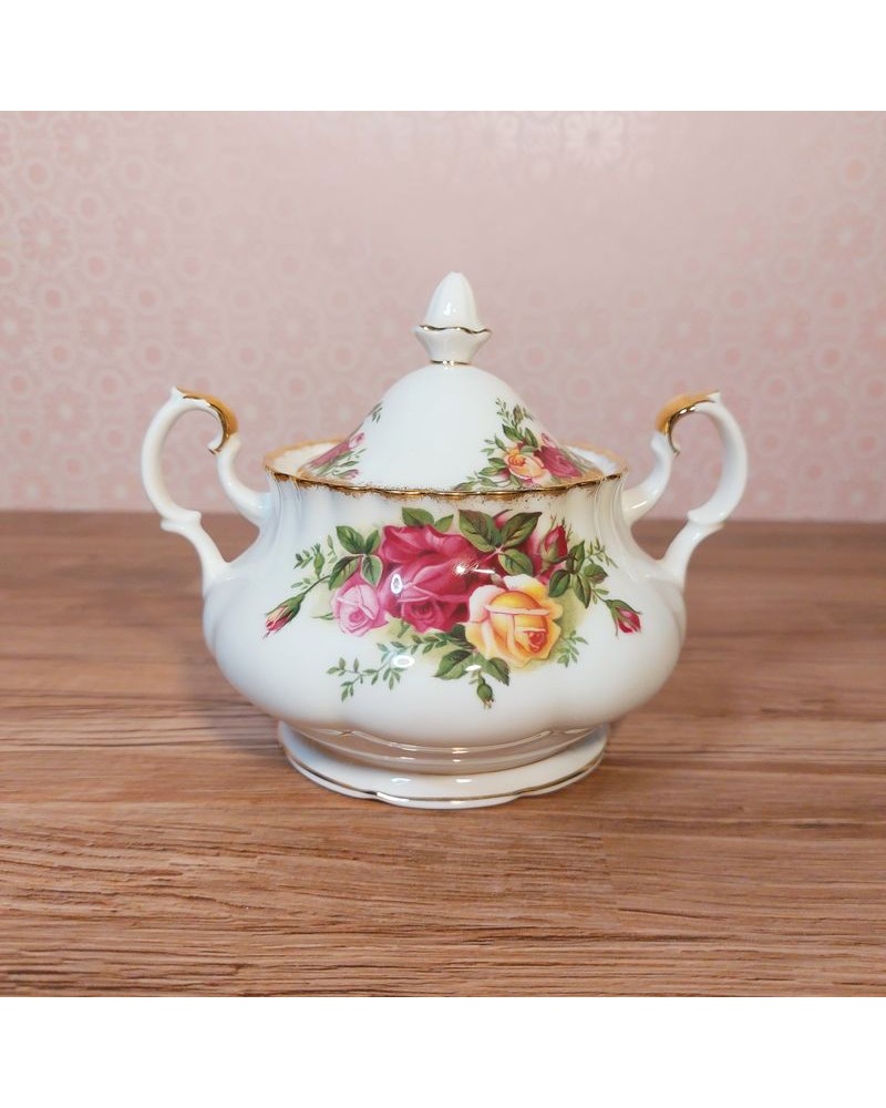 Sucrier Vintage - Old country rose Royal Albert