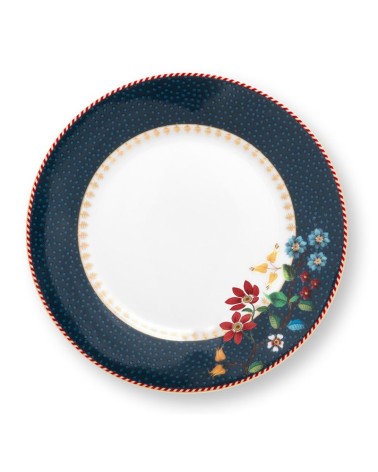 Assiette à dessert - Berry Blues - Bleu - Pip Studio - 17 cm