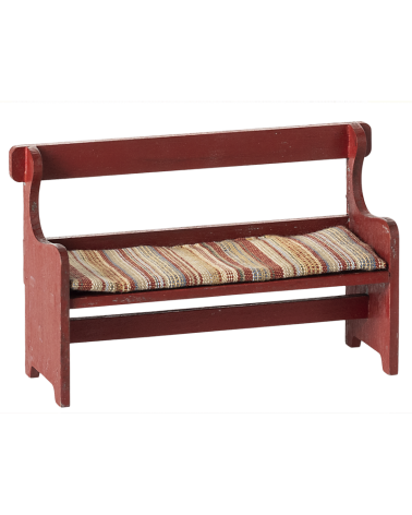 11-4009-01 - banc pour souris rouge Maileg