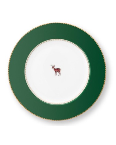 Petite assiette à dessert - Love Birds Vert Foncé - Pip Studio - 17cm