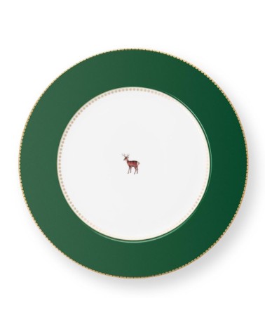 Assiette - Love Birds Vert Foncé - Pip Studio - 26cm