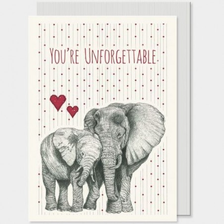 Carte postale - Animals -  East of India - Éléphant