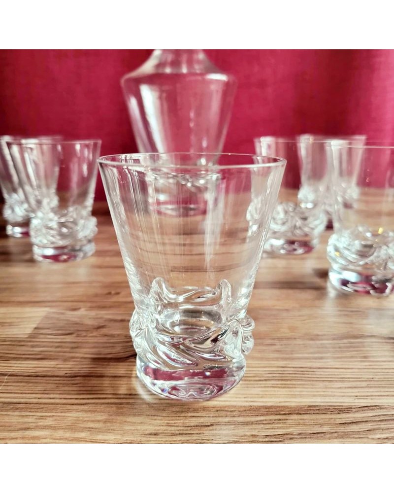 Verre Vintage en cristal - Daum - Sorcy