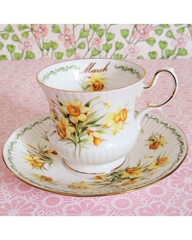 Tasse à thé Vintage - Mars - Queens - 20 cl