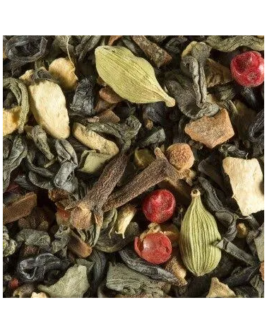 Chaï vert - Thé vert parfumé - 100g - Dammann Frères