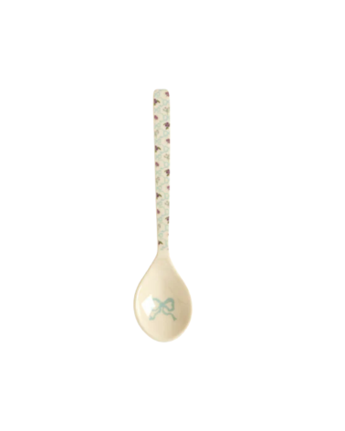 Cuillère - Mélamine Rice - Bow and bouquet - 14 cm