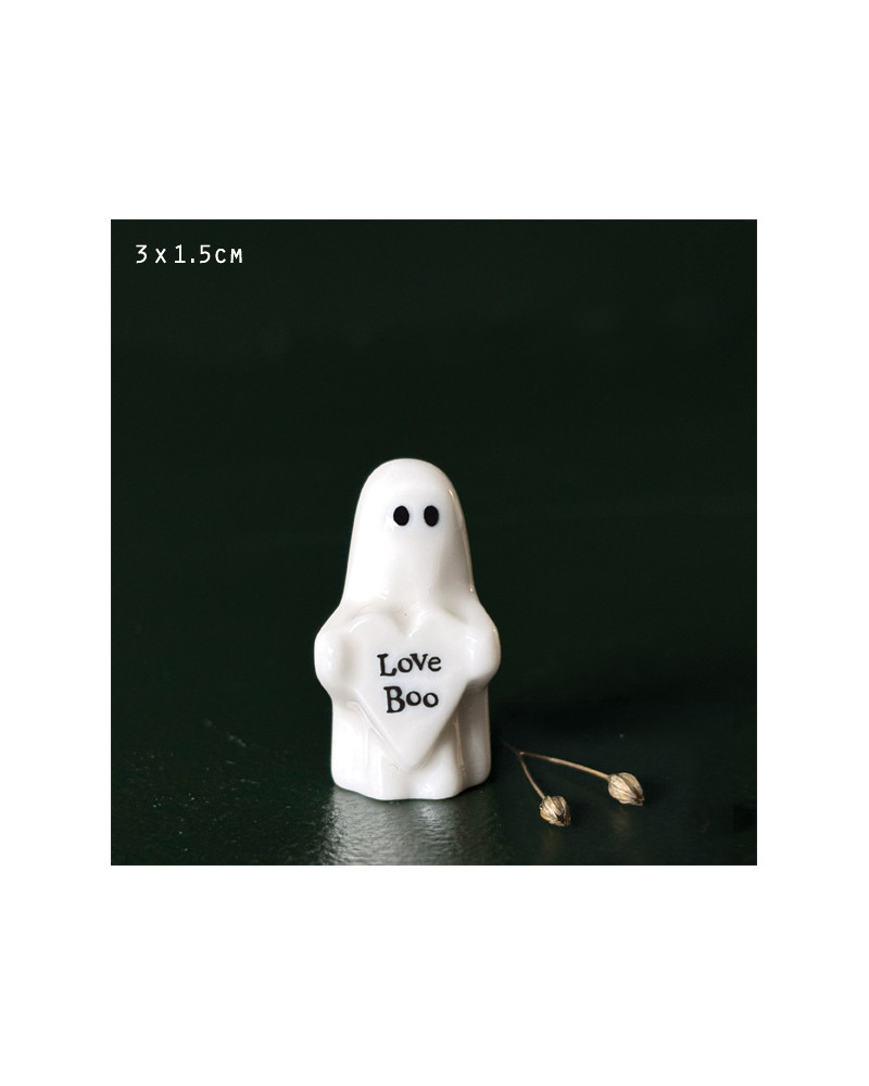 Petit fantôme en porcelaine - East of India - Love Boo - 4673