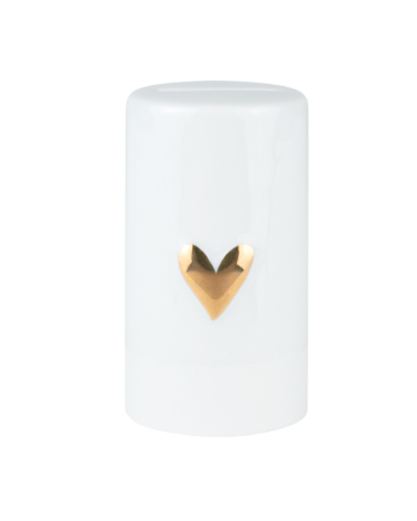 Tirelire - Coeur - Porcelaine - Rader - 16863