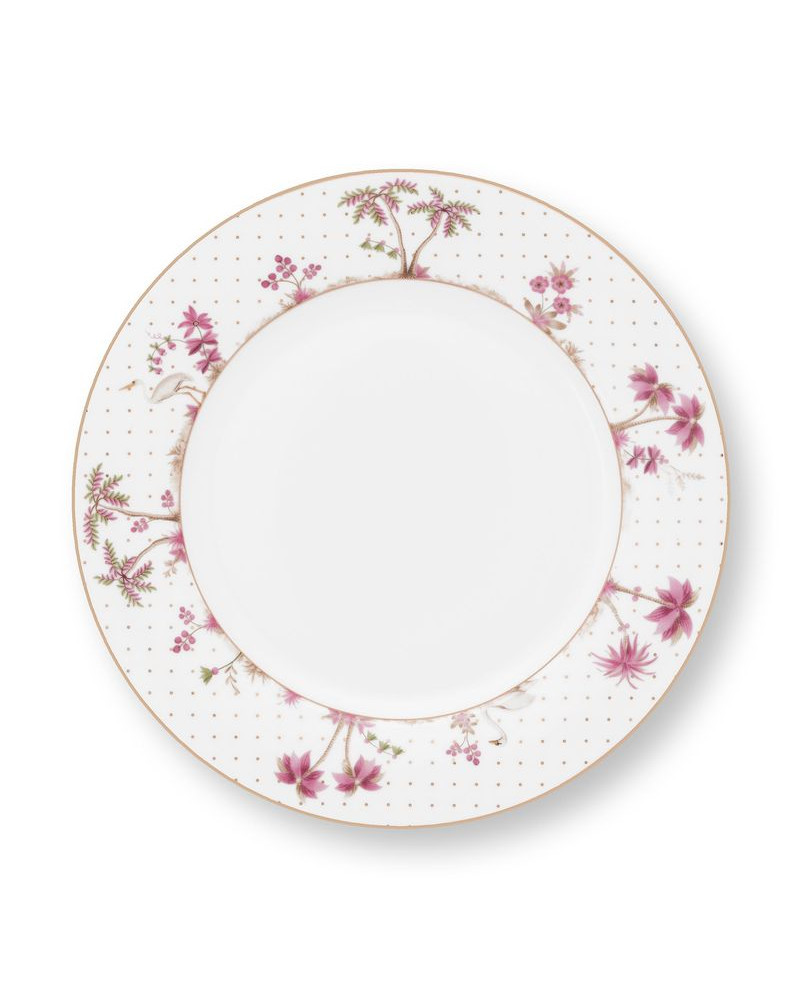 Assiette plate - Jolie Pois Or/Rose - Pip Studio - 26.5 cm