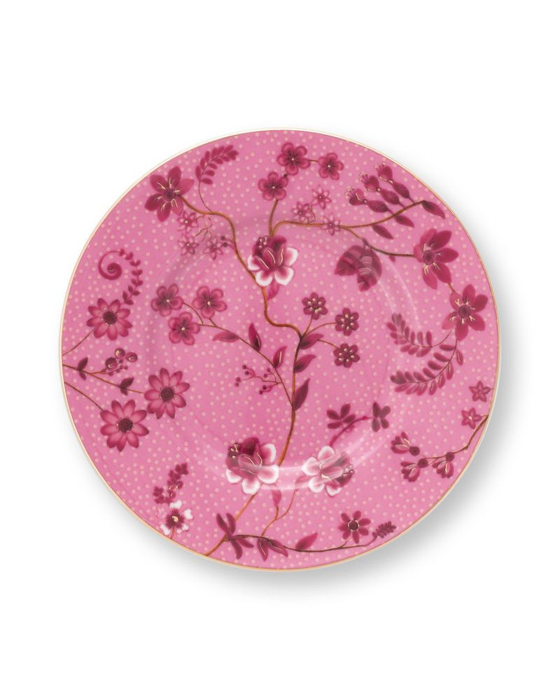 Assiette petit four - Jolie fleurs Rose - Pip Studio - 12 cm
