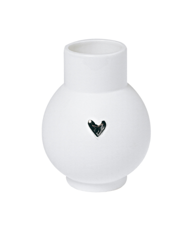 Vase boule en porcelaine - Heart gold - Rader - 17713
