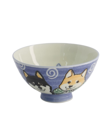 Bol à riz - Shiba Dog - Blue - Tokyo Design - 350 ml - 20986