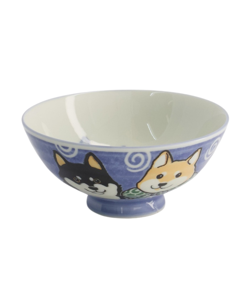 Bol à riz - Shiba Dog - Blue - Tokyo Design - 500 ml - 20989