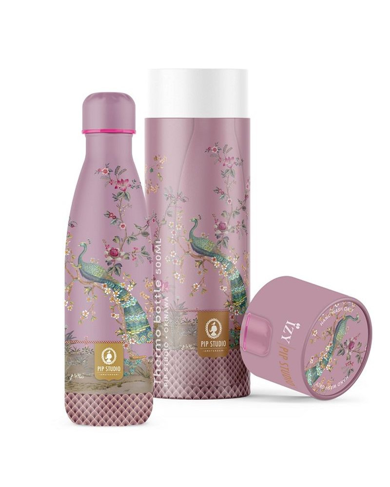 Bouteille isotherme - Pip Studio - Okinawa Rose - 500 mL