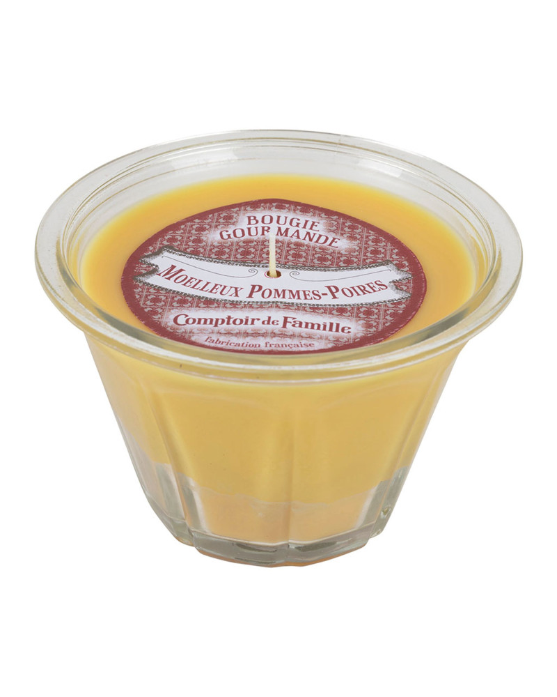 Bougie parfumée - Moelleux Pomme Poire - Comptoir de Famille - 201907