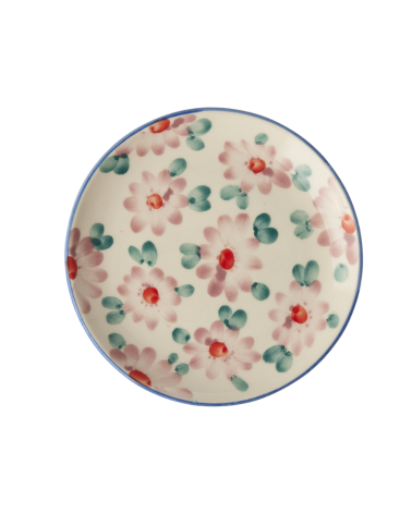 Assiette à gâteau - Flower Pink - 15 cm - Hand painted - Rice - CECPL-HPFLI