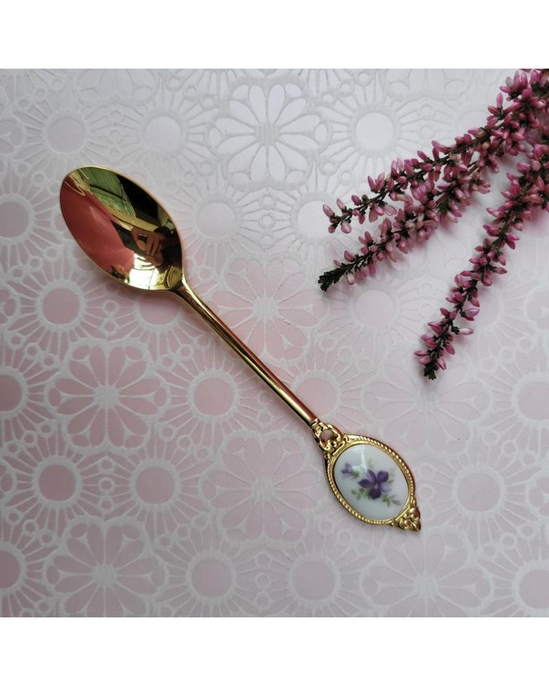 Cuillère - Février - Flower of the month - Royal Albert