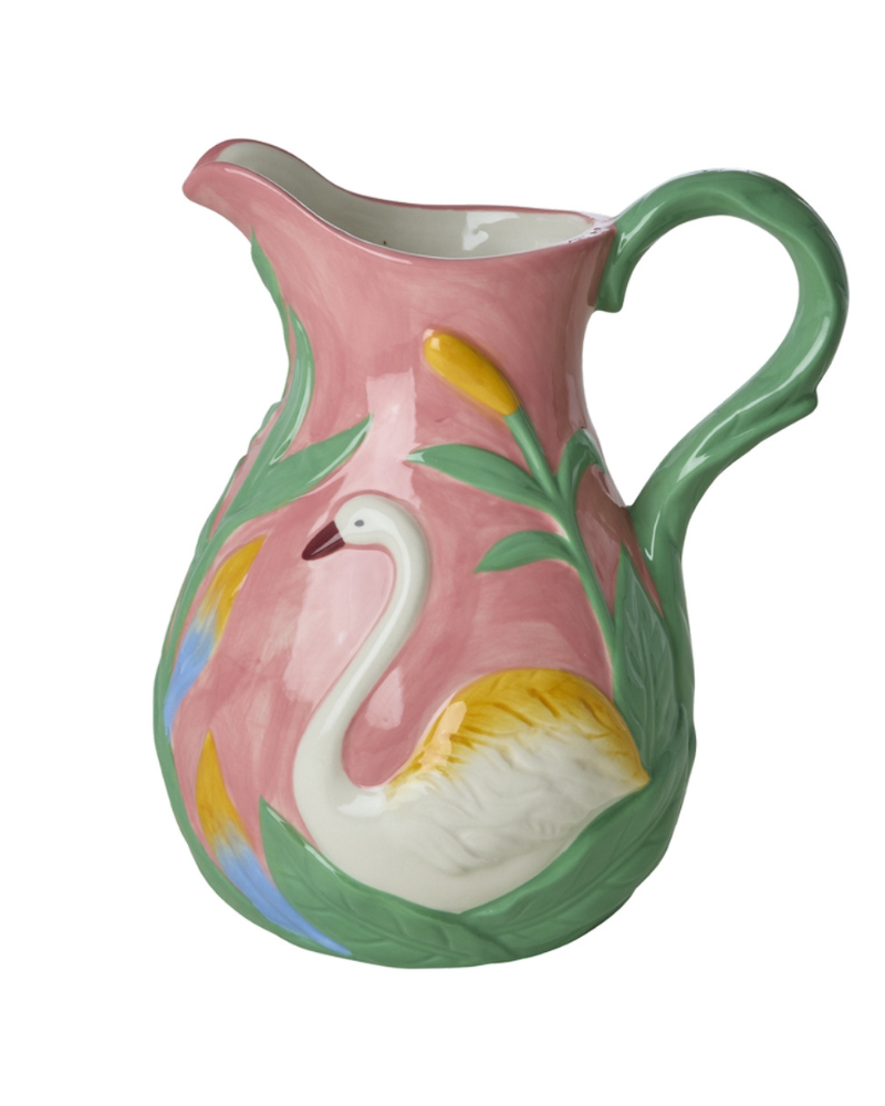 Vase en céramique Rose - Rice - Cygne - CEJUG-SWANI