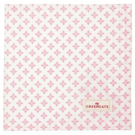 Serviette de table - Greengate - Sasha pale pink
